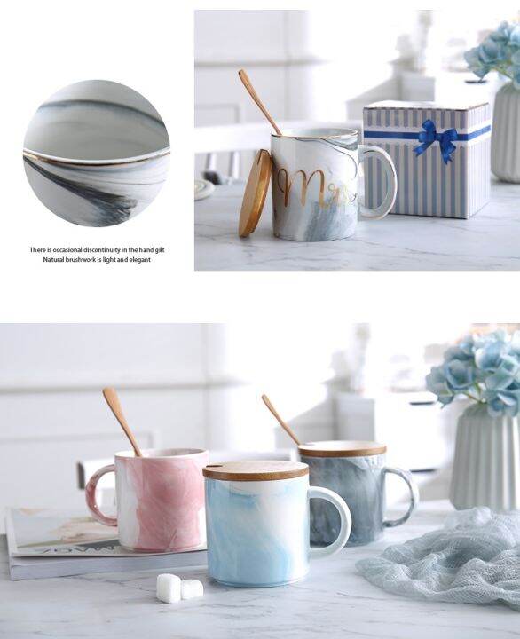 high-end-cups-320มิลลิลิตรสร้างสรรค์แก้วเซรามิกด้วยช้อนพิเศษ-slotted-ถ้วยแก้วโฮมออฟฟิศของขวัญแฟนซีสำหรับชาดื่ม