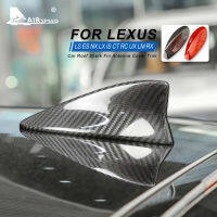 AIRSPEED สำหรับ Lexus LS ES LX NX IS CT RC UX LM RX อุปกรณ์เสริมคาร์บอนไฟเบอร์หลังคารถ Shark Fin เสาอากาศ Aerials ตกแต่ง