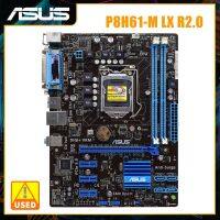 1155 Motherboard ASUS P8H61-M LX R2.0 Motherboard 1155 DDR3 Intel H61 SATA2 USB2.0 Support Xeon E3 1245 v2 Core i7 2700K Cpus