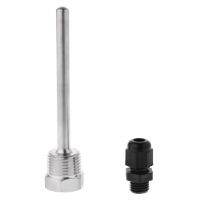 30-200mm Thermowell Stainless Steel 304 1/2" BSP G Thread for Temperature Sensor