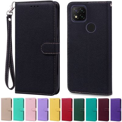 「Enjoy electronic」 For Redmi 9C NFC Case Wallet Flip Leather Case For Xiaomi Redmi 9C 9 C Phone Case Soft Silicone For Xiaomi Redmi 9C NFC Fundas
