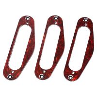 Pickup Frames, Orchestral Instrument,3Pcs Single Coil Neck Pickup Surround Ring Frame For T Style Electric Guitar