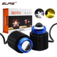 2pcs 6000K Led Motorcycle 3000K bike Headlight bulb Driving Spot Fog Lights External MOTO DRL Accessories bulb 12V Car fog light