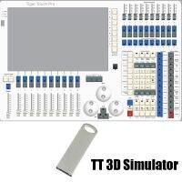 Lafitalo Tiger เครื่องจำลอง3D สัมผัส USB,ไฟเวทีเอฟเฟกต์จำลอง TT คอนโทรลเลอร์การแสดงแสงไฟ