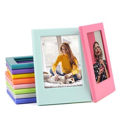 【CW】 Film Photo Frame Color Sided Magnetic Refrigerator Children  39;s