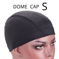 【Factory-direct】 Quick Sell Mall Nunify 1PCS SML Spandex Dome Cap สำหรับ Bonnet Perruque สีดำ Hairnet Dome ว่ายน้ำวิกผมอุปกรณ์เสริม