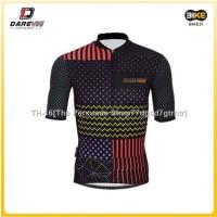 ⊕ 2023 Bicycle Bike Cycling Jersey / Reflective Rainbow / Colorful Black Yellow Orange Comfortable sweat-wicking cycling clothes