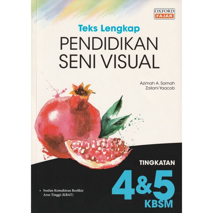 TEKS LENGKAP PENDIDIKAN SENI VISUAL SPM | Lazada