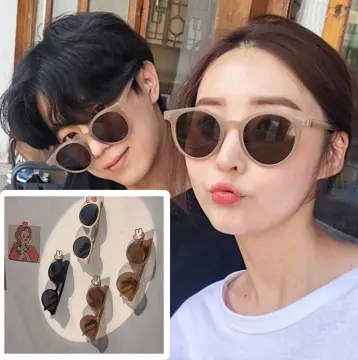 Square Frame Round Lens Sunglasses For Men Women Outdoor Shade Oversize  Glasses | eBay