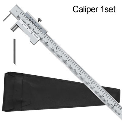1PCS 200mm Stainless Steel Parallel Marking Vernier Caliper With Carbide Scriber Marking Gauging Calipers Woodworking Part Tools
