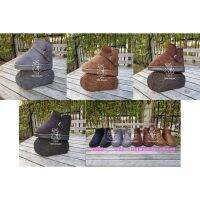 COD รองเท้าเดินหิมะ รองเท้ากันหนาว รุ่น Belt Boots เพิ่มความเก๋ เอาใจลูกค้าไซส์ใหญ่ size 41-44 มี 4 สี มีภาพถ่ายสินค้าจริง