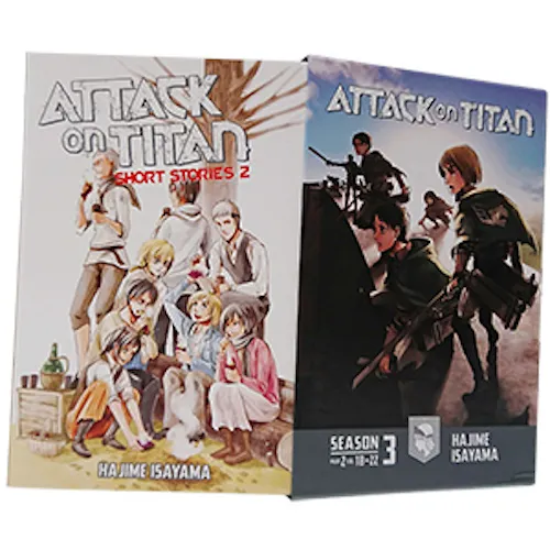 Attack on Titan Season 3 Part 1 Manga Box by Isayama, Hajime