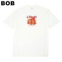 BoB-HOMEBOY เสื้อยืดผู้ชายลาย PANCAKE "เสื้อที่ทุกคนต้องซื้อ ซื้อให้แฟน ซื้อให้เพื่อน ซื้อใส่เอง ซื้อไปเถอะ"unisex SMLXL2XL3XL polo