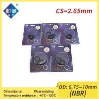 Thickness CS 2.65mm ID 6.75/7.1/7.6/8/8.75/9/9.5/10mm Boxed nitrile rubber NBR seal O-ring Waterproof Oil resistant