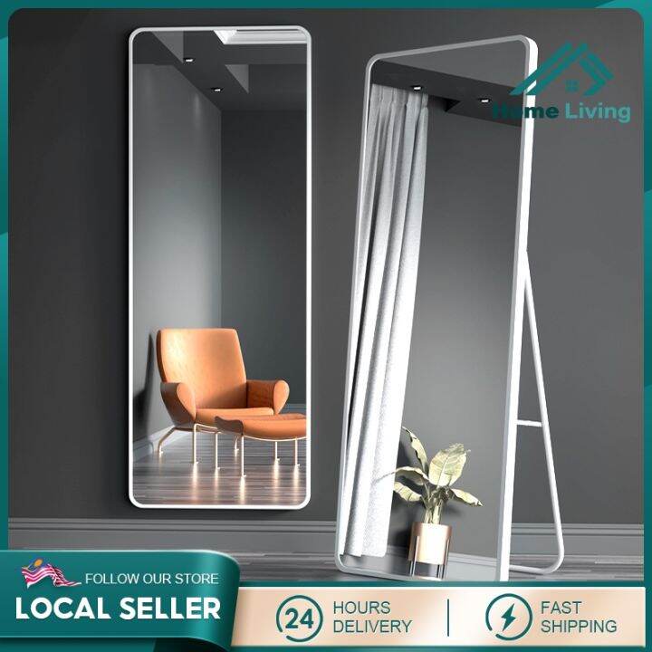 HL Standing Long Mirror Stand Modern Nordic Fulllength mirror wall