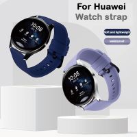 yivdje UTHAI Silicone Strap Suitable For Samsung Galaxy Watch 4 3 Watch Accessories Huawei GT2/4/6 Solid Color Wristband 22mm 20mm