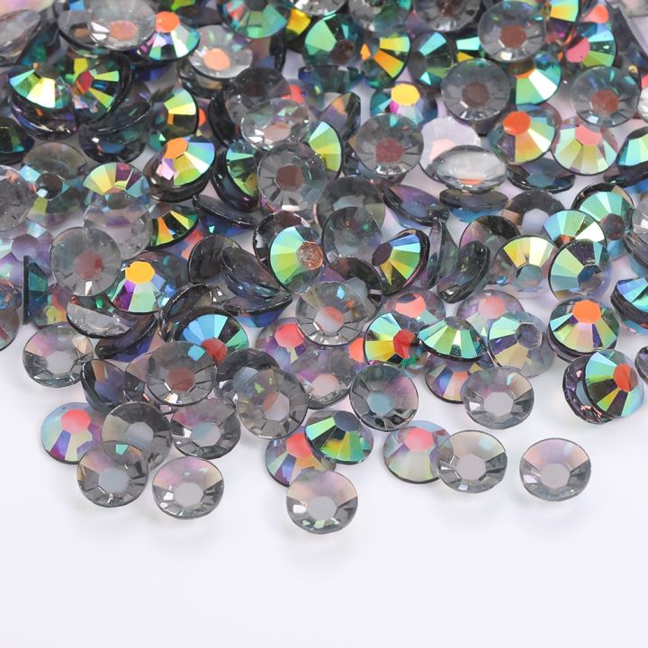 cw-transparent-resin-rhinestones-flatback-bulk-tumblers-round-stones-glitter-2-3-4-5-6mm