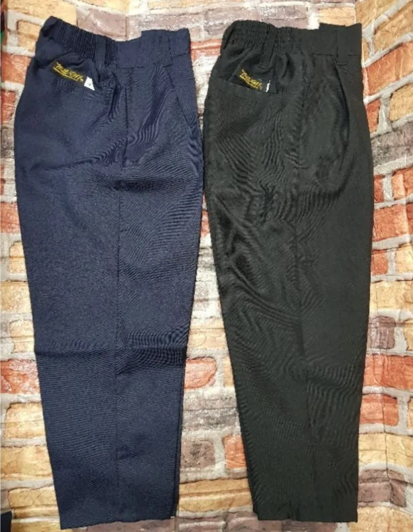 Slacks Pants School Pants For Kids Garterized Well Off Pants Made Of Katrina Fabric At Wholesale Price For Ages 2 12 Yrs Old Lazada Ph