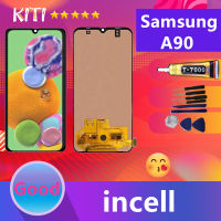 (งาน ic แท้)(OLED)Samsung LCD Display จอ + ทัช Samsung galaxy A90/A908  (incell)