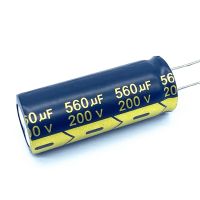 1pcs/lot 200v 560UF 200v 560UF aluminum electrolytic capacitor size 18x50 20