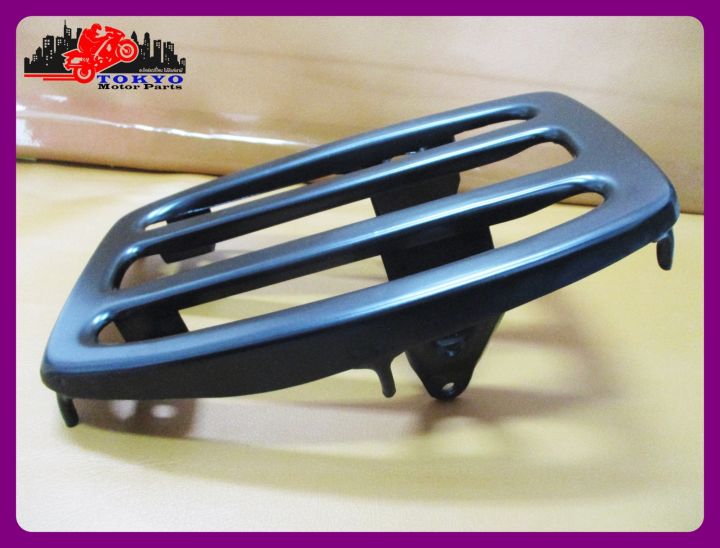 honda-c92-ca92-c95-ca95-rear-steel-grating-black-ตะแกรงหลัง-ตะแกรงเหล็กหลังเบาะนั่ง-ตะแกรงเหล็ก-สีดำ