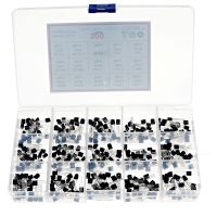 300pcs/Box 15 Values Transistor Kit set TO-92 S9012 S9013 S9014 S8050 S8550 2N3904 2N3906 BC327 BC337 TL431 A42 A92 A1015