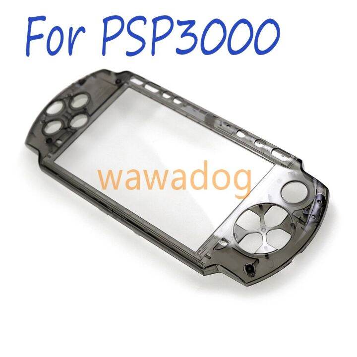 1ชิ้นสำหรับ PSP 3000คอนโซล PSP3000อะไหล่กรอบใสด้านหน้าฝาครอบเคส ...