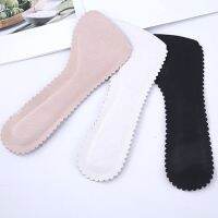 1 pair Leather Half Pad Feet High Heel Insoles Sweat-absorbent Seven-point Pad Anti-Slip Cushion Massage Inserts Foot Care Tool