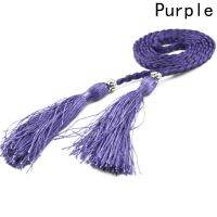 Braided Fringed Belt Women Fashion Accessories Unique Exquisite Birthday Romantic Beautiful Elegant Gift Belts