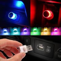 【528 Oiozkhjue ร้อน】♠ลาง ¤ ไฟ LED USB ขนาดเล็กสร้างบรรยากาศสำหรับงานปาร์ตี้สร้างแบบจำลองโดยรอบ Lampu Hias ภายในรถยนต์แบบพกพาได้ไฟ Led ติดภายในรถยนต์