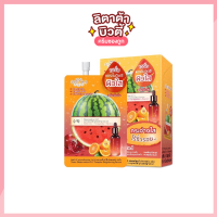 [กล่องX6ซอง] Sistar watermelon Vit C Complex Brightening ซิสต้าร์ เซรั่ม วอเตอร์เมลอน วิตซี คอมเพล็กซ์ ไบร์ทเทนนิ่ง 8 กรัม.