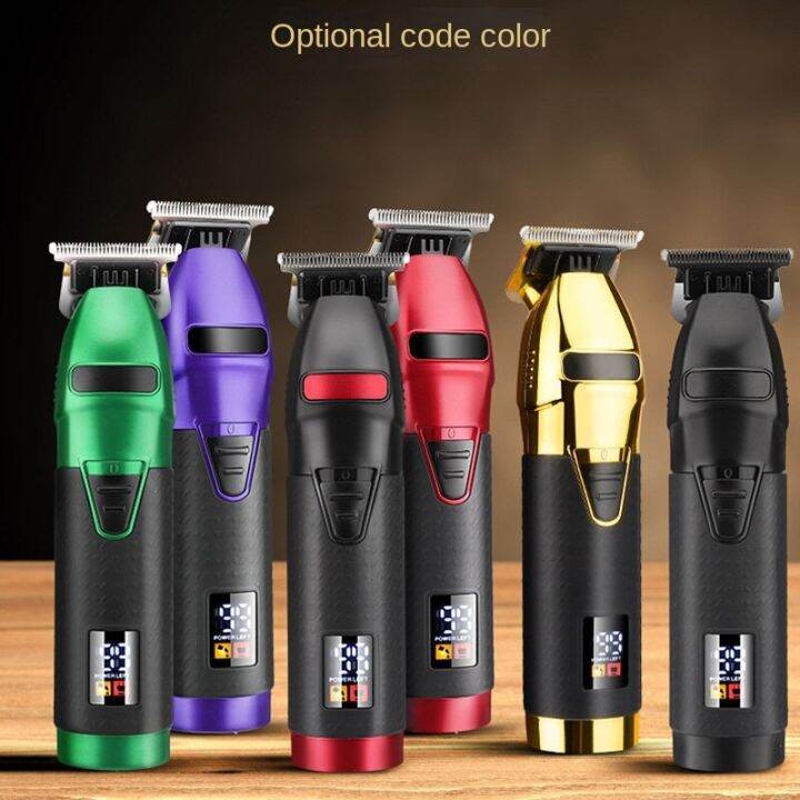 New electric Hair clipper oil head engraving electric push shear