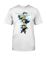 2023NewSupernatural Chibi ทีม Castiel Angel Dean Sam Winchester เสื้อยืดสีขาวฤดูร้อนใหม่ผู้ชายฝ้ายเสื้อยืด Top Tee