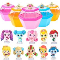 Anime Catch Teenieping Shining Gem Series Figure Toys Cartoon 캐치티니핑 Royal Rubik Cube Model Dolls Childrens Birthday Gifts Brain Teasers