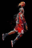 โปสเตอร์ Michael Jordan ไมเคิล จอร์แดน บาสเกตบอล Basketball Poster นักบาส ตกแต่งผนัง ของแต่งบ้าน รูปภาพ ขนาดใหญ่ ของแต่งห้อง โปสเตอร์ติดผนัง 77poster