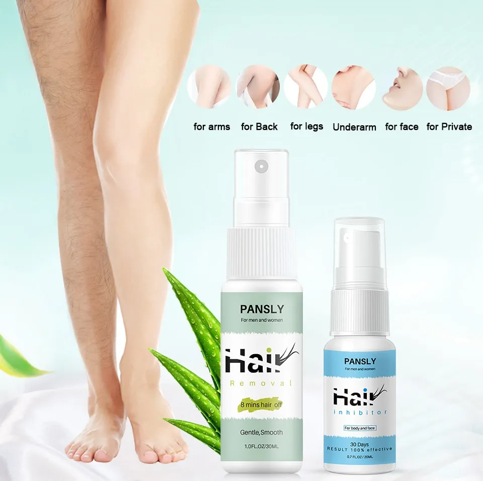 20ML Permanent Painless Hair Removal Spray Prevement Hair Growth Inhibitor  For Facial Legs Arm Body Armpit Private Hair Remover|Hair Removal Cream|  AliExpress | Hair Inhibitor Spray 20ml Painless Mild Slows Hair Growth