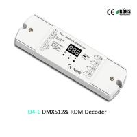 รีโมทคอนโทรล T11-1/T12-1/T13-1/T14-1หน้าจอสัมผัส4โซน Dmx512 Rf สำหรับสีเดียว/อุณหภูมิสี /RGB/Rgbw แถบไฟ Led