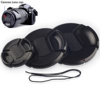 Walkingway Lens Cap Holder 43/49/52/55/58/62/67/72/77/82mm Center Pinch Snap-on Cap Cover Lens Cap Protective Lens Protector