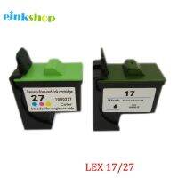 【2023】 KingNet_lk Einkshop สำหรับ Lexmark 17 27หมึกสำหรับ Lexmark I3 Z13 Z25 Z33 Z35 Z515 Z600 Z603 Z605 Z615 X1100 X1200 X74 X75 X83