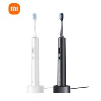 XIAOMI MIJIA แปรงสีฟันกันน้ำ,USB T501แปรงสีฟันไฟฟ้าพลังคลื่นเสียงชาร์จได้ฟอกสีฟันแปรงสีฟันอัลตราโซนิก IPX7