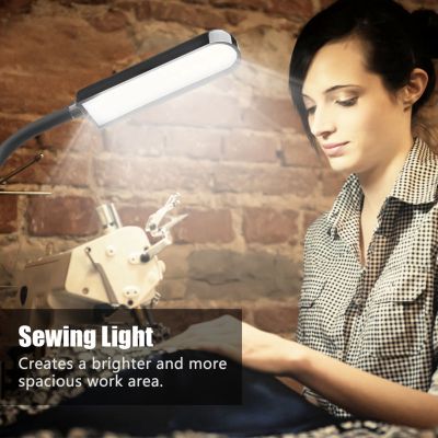 โคมไฟเย็บความสว่างสูงโคมไฟ LED สำหรับจักรเย็บผ้าเครื่องจักรเย็บผ้าในครัวเรือนเดินทางเครื่องเย็บผ้าอุตสาหกรรมสำหรับบ้าน