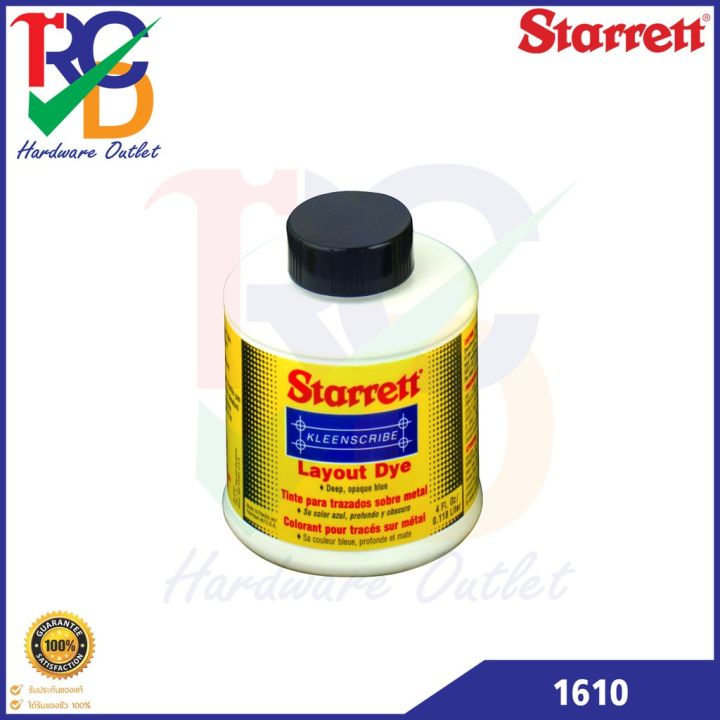 Starrett น้ำยาทาร่างแบบ Layout Dye No.1610 ขนาด 4oz.
