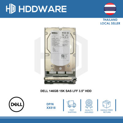 DELL 146GB 15K SAS LFF 3.5" HDD // 0XX518 // ST3146356SS