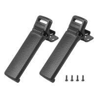 2Pcs Walkie Talkie Spare Part Back Belt Clip for 2-way Radio UV5R For intercom UV5R / 5RA / 5R + / 5RB / 5RC