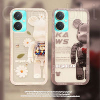 เคสมือถือ Vivo Y27 5G ล่าสุด ลายหมี ซิลิโคนนิ่มใส เคสโทรศัพท์ vivo Y27 5G ฝาครอบโทรศัพท์