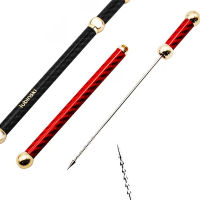 Stainless Steel Ciggar Needle Cutter Pocket Ciger Drill Black Red Sigar Holder Smking Accessories