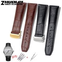 （A New Well Sell ） First layer calfskin strap for MAURICE LACROIX Eliros watchband cow genuine leather bands 20mm 22mm with folding buckle