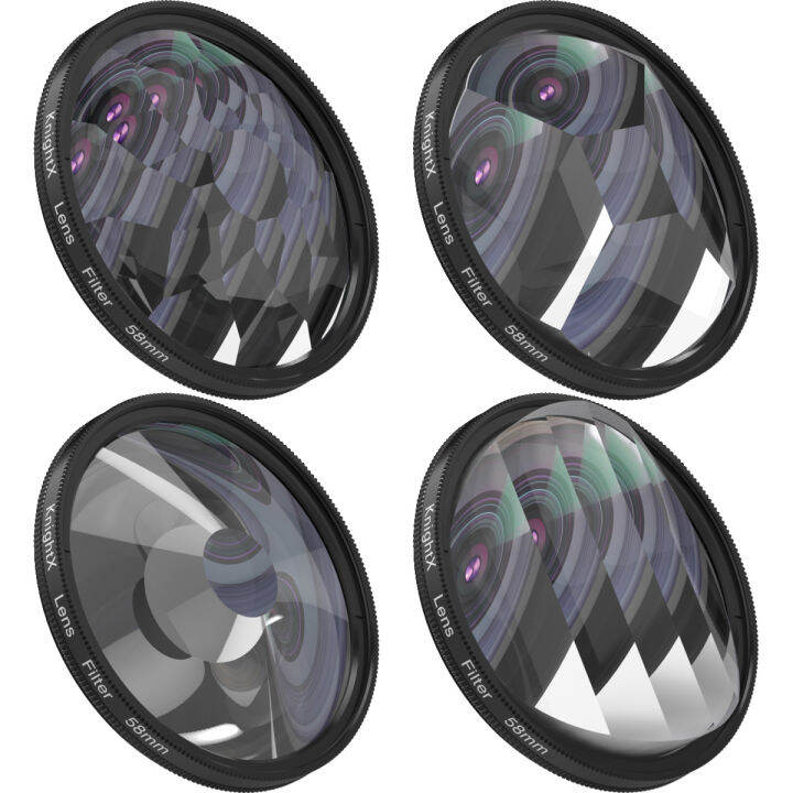 KnightX Swirl Prism lens Filter Circular Polarizer Filter CPL DSLR