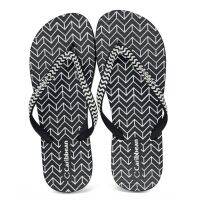 【 Shackกฎระเบียบ】ENVY Caribbean Ladies Flip-Flops: Rika (สีดำ)