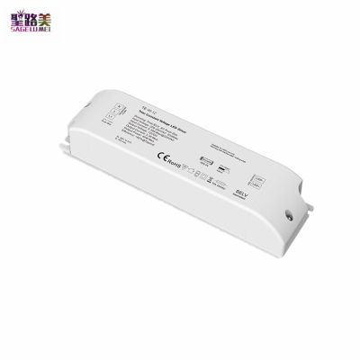 AC220V to 12V 40W Triac Dimmable LED Driver 24V DC Inverter Push-Dim  PWM Digital Dimming For 5050 2835 3528 Single Color Tape Electrical Circuitry Pa